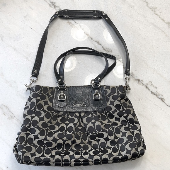 •COACH• Ashley Signature Satchel Shoulder/Handbag - Picture 6 of 15